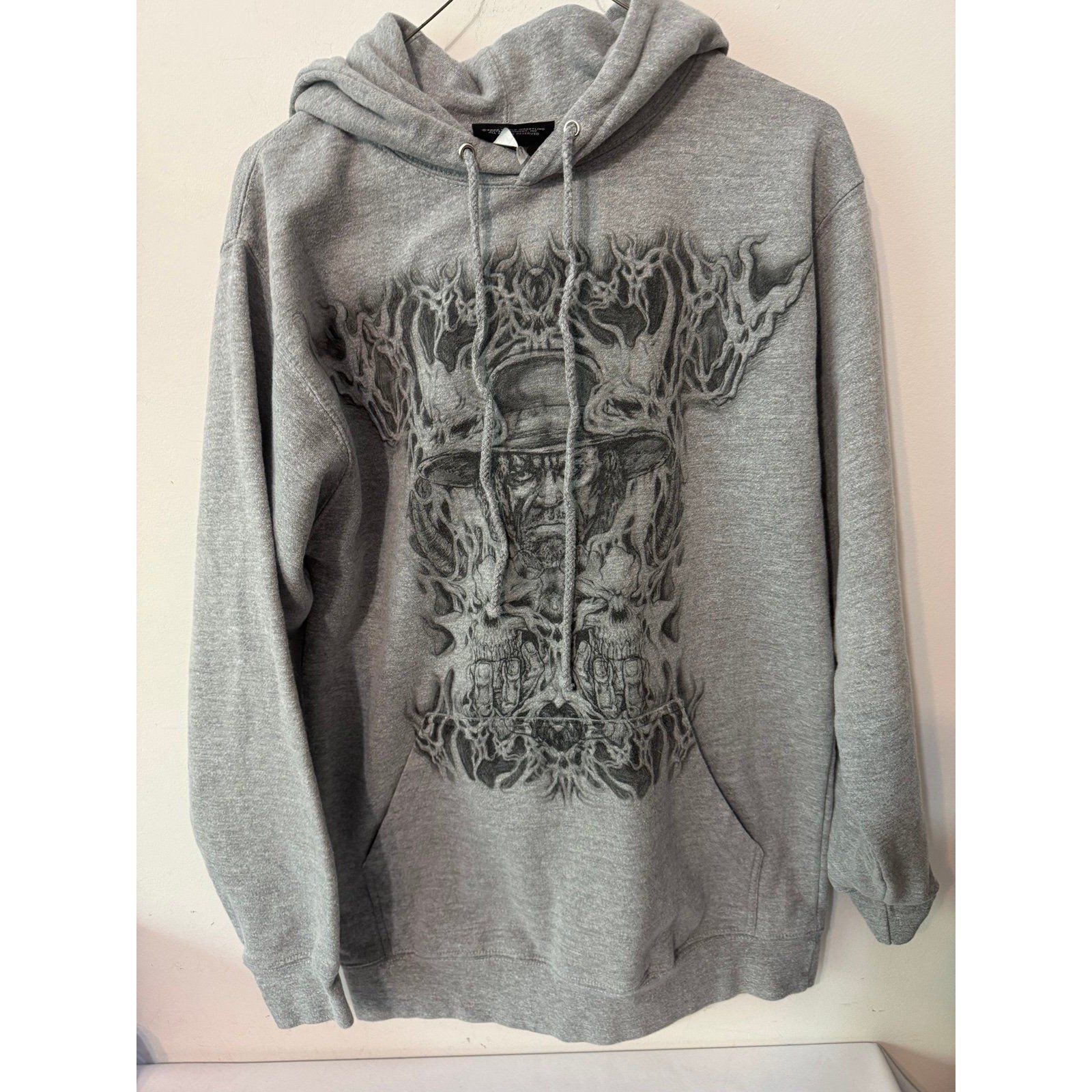 Wwe Wrestling The Undertaker Hoodie 2008 Small